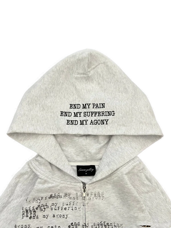 White Rope Sweater BONE