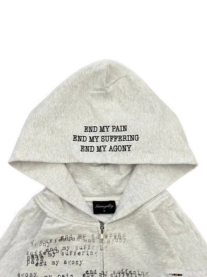 White Rope Sweater BONE