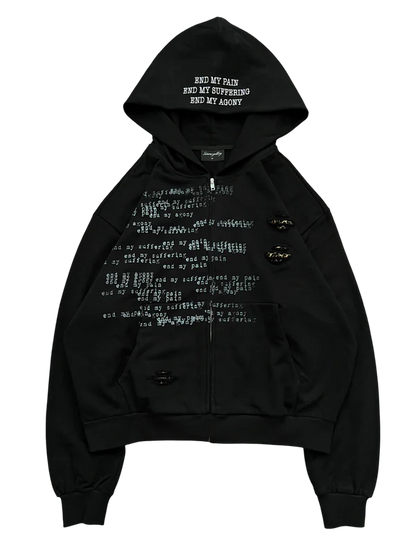 White Rope Sweater NOIR