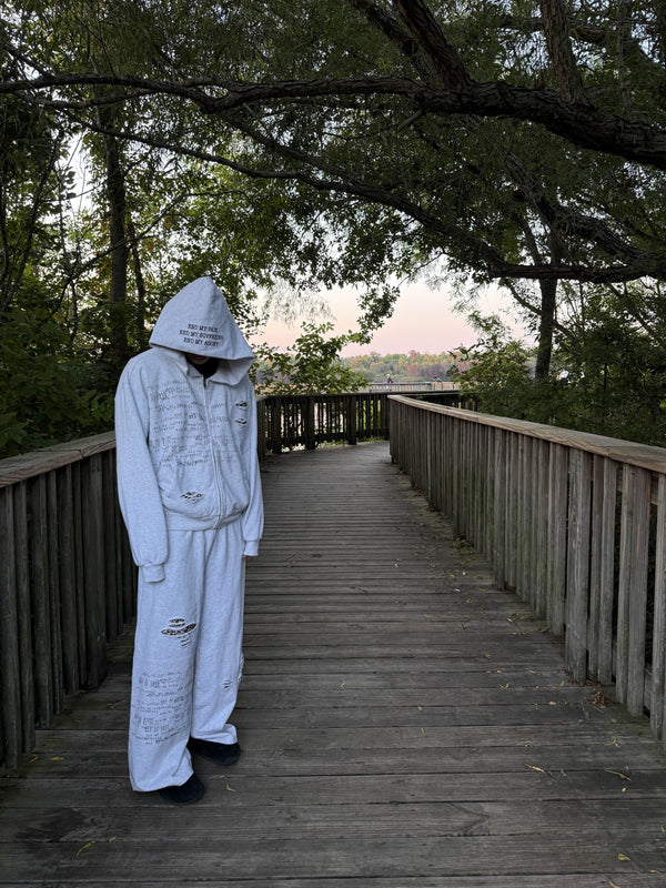 White Rope Sweater BONE