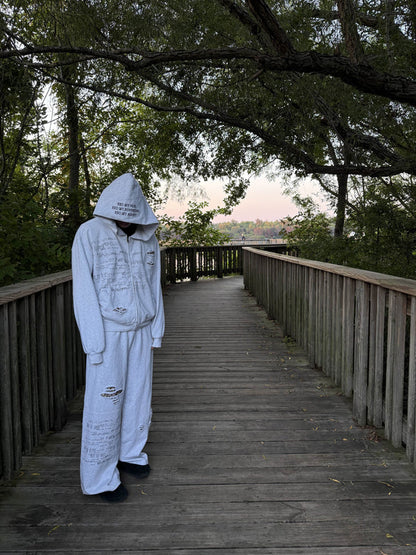 White Rope Sweater BONE