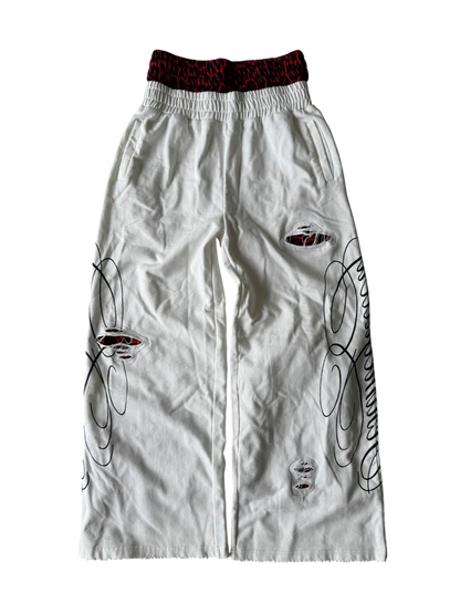 White Rope Sweatpants BONE